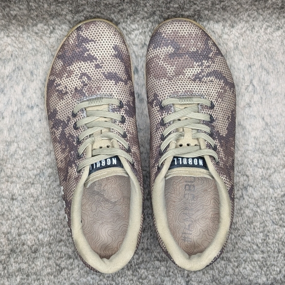 NOBULL Woodstock Camo Trainer Brown Tan Men's 9 - Picture 6 of 15